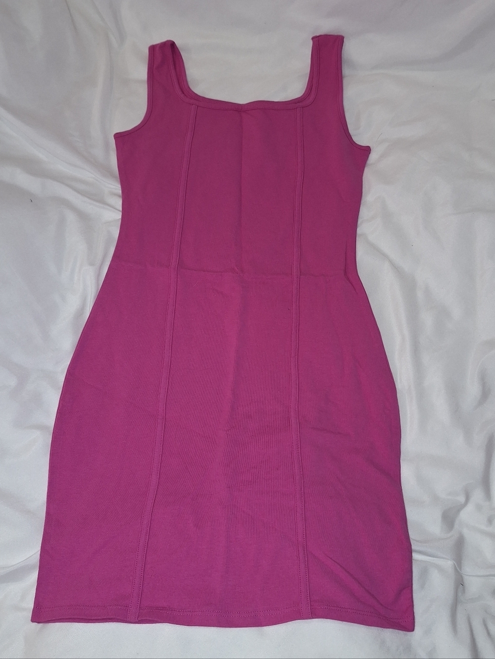 Hot Pink Mini Bodycon Dress Small